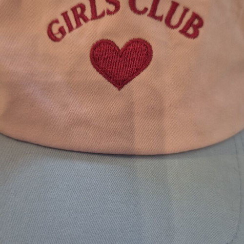 Next Girls Club cap like new, adjustable pink