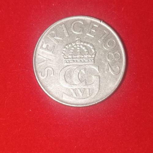 Sweden 5 Kronor Coin used