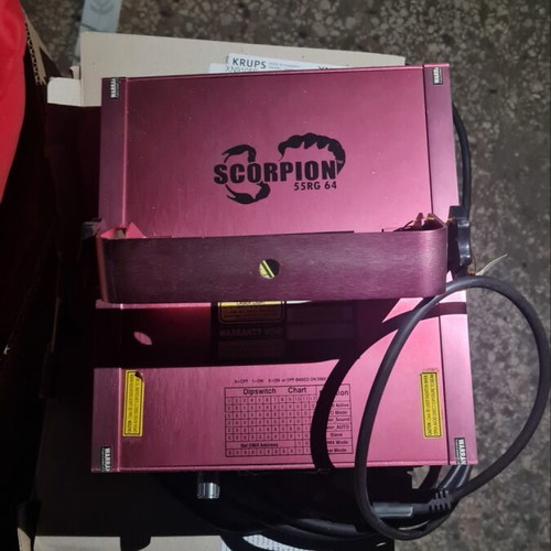 Chauvet LRG-2000-64 Scorpion 55RG-64 laser used