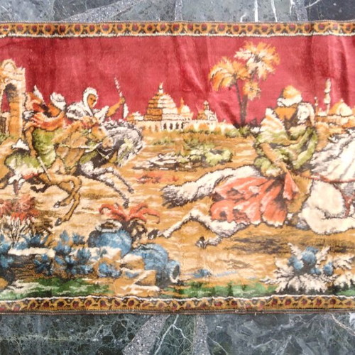 Velvet wall hanging used with theme "The Abduction" 1.00x0.50
