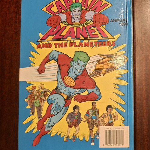 Captain Planet Annual 1993 and Power Book set like new