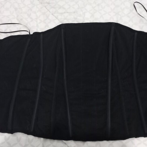 Corset bustier new, size M, black with boning