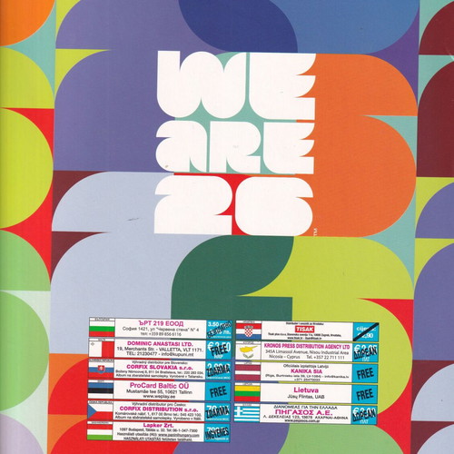 Panini FIFA World Cup 2026 Sticker Album new with 6 stickers