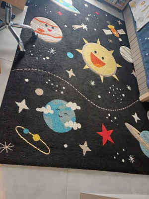 Diamond children's rug 200cmx250cm like new