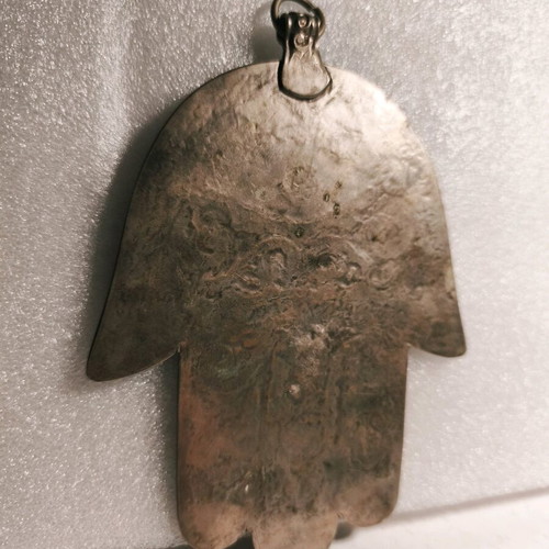 Hamsa Hand of Fatima amulet used for protection