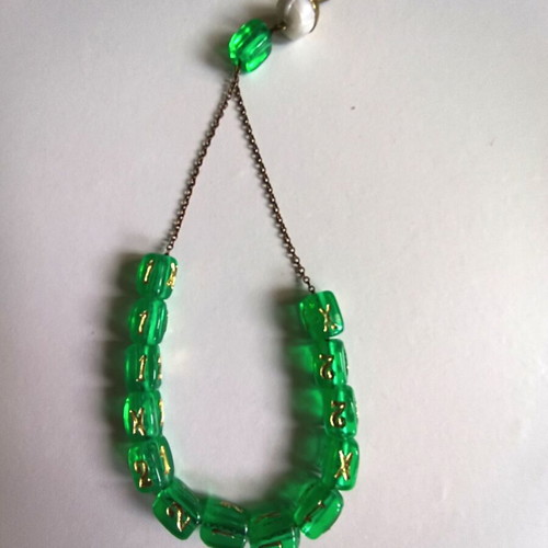 Promotional Kompoloi PROPO green, like new