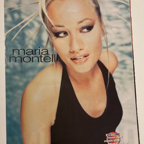 Daft Punk - Maria Montell Insert from magazine Afisorama In good condition Price 4 Euros