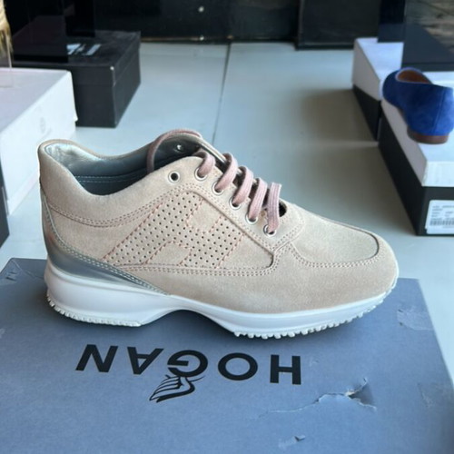 Hogan women's shoes new, sizes 35-36, beige and pink
