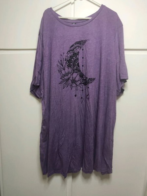 Shein purple dress shirt dress like new