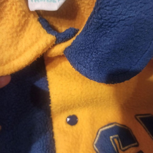 Fleece romper used for 3-6 months, warm for winter