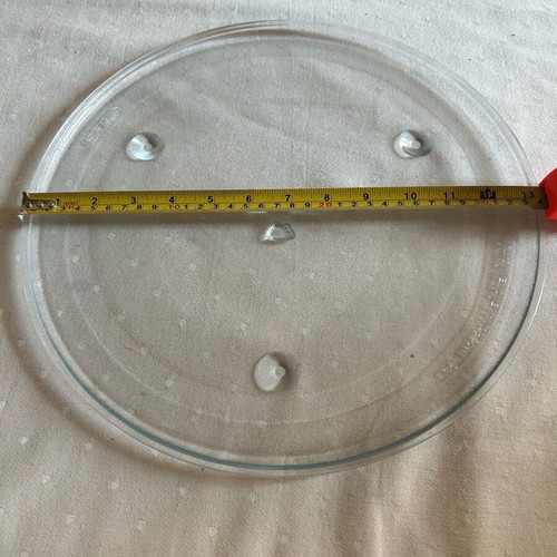 Glass tray for microwave oven 34 cm like new