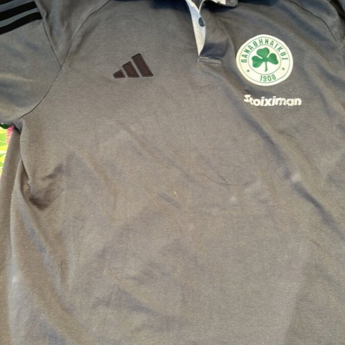 Panathinaikos Adidas Medium Shirt used, grey