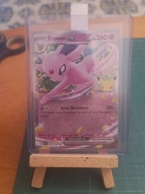 Pokémon Espeon ex κάρτα 260 HP 070/128