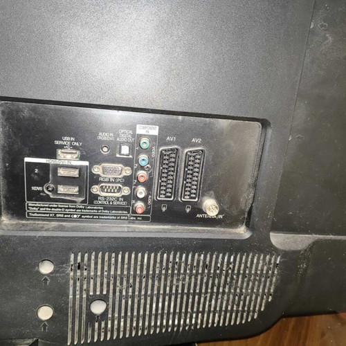 LG 32" TV used without working speakers
