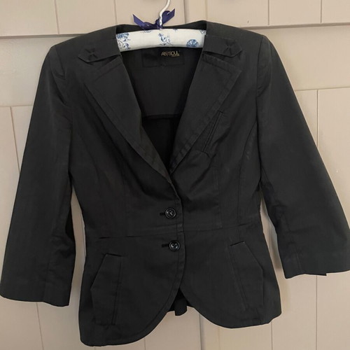 Black women's blazer small used