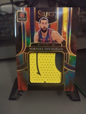 Panini Euroleague Select Tornike Shengelia κάρτα με patch