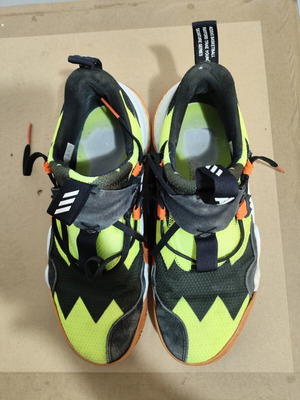 Adidas Trae Young sneakers used, worn sole for outdoor use