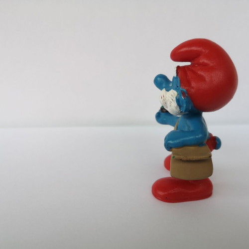 Στρουμφακι Μπαρμπαστρουμφ Schleich μεταχειρισμένο PEYO