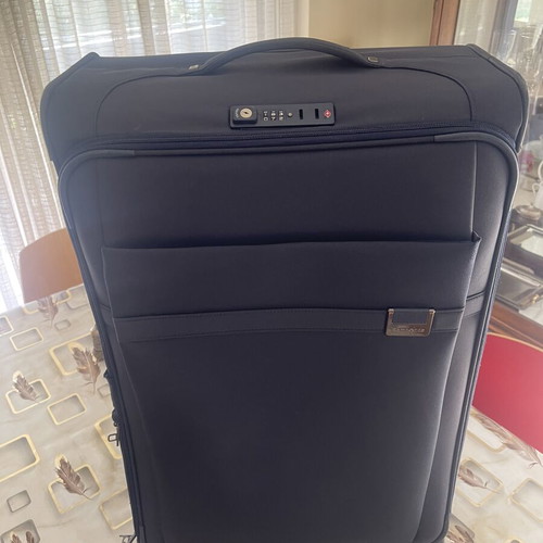 Samsonite large suitcase 73cm dark blue like new