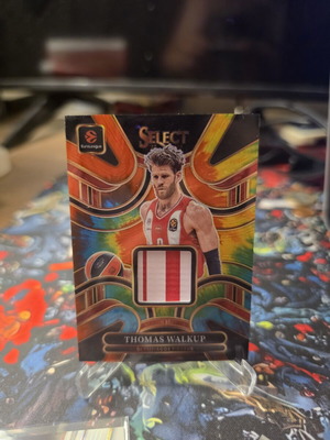 Thomas Walkup 09/25 Color Wave SSP Insert Panini Euroleague