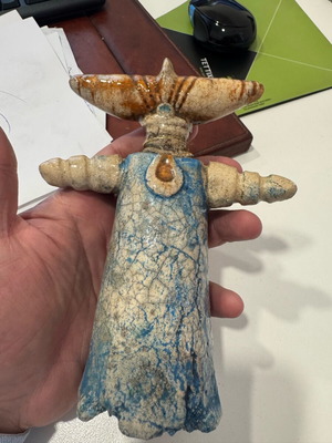 Ceramic figurine like new, foreign origin