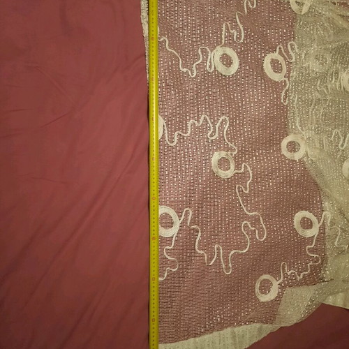 Curtain for window like new, height 103 cm, length 166 cm