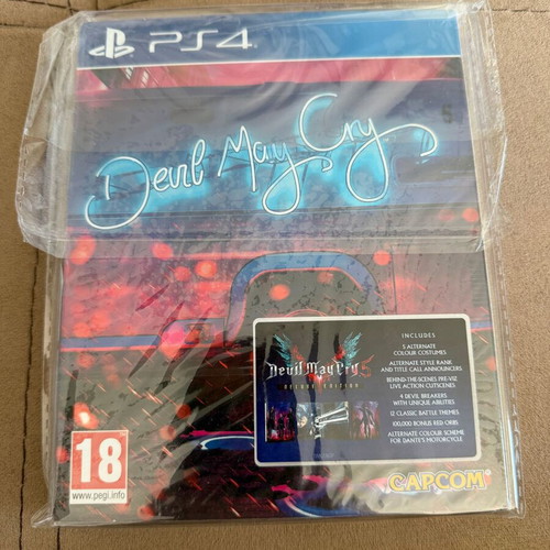 Devil May Cry 5 Deluxe Edition new, factory sealed for PlayStation 4