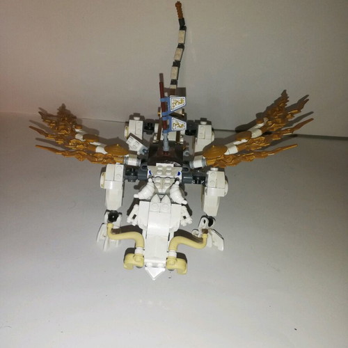 Lego Dragon from Set 70734 used, minor missing pieces possible