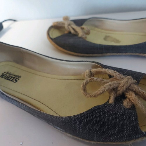 Fullah Sugah ballerinas used, summer style, blue, size 37
