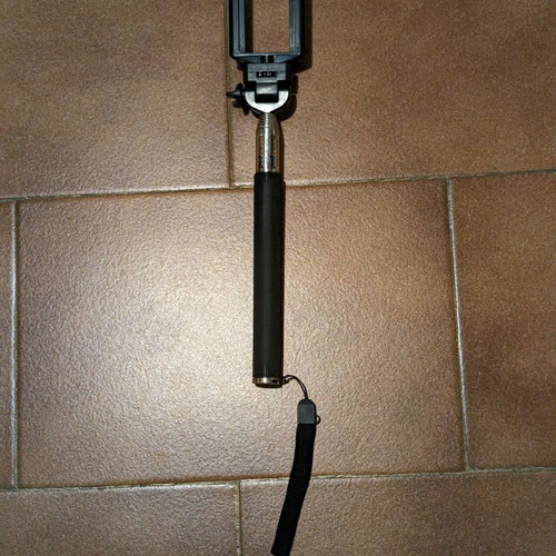 Selfie stick used for selfie photos
