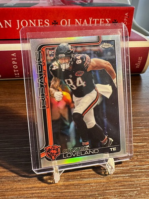 Colston Loveland 2025 Topps Chrome Refractor Rookie Card #345 new