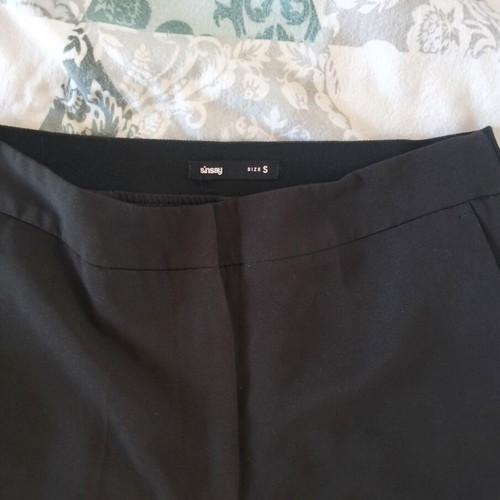 Black women's office pants S Sinsay like new