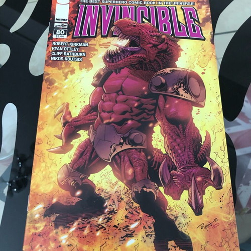 Invincible issue 80 new, Kirkman Ottley, rare Amazon Prime TV series comic