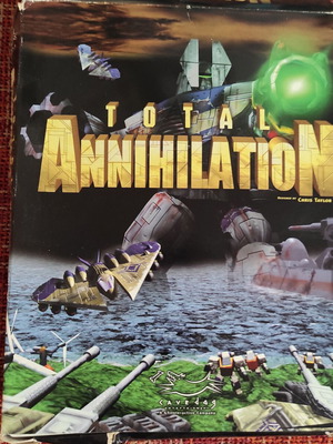 Total Annihilation PC CD game μεταχειρισμένο, 2 δίσκοι, 1997
