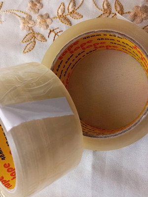 Silent tape set of two new rolls