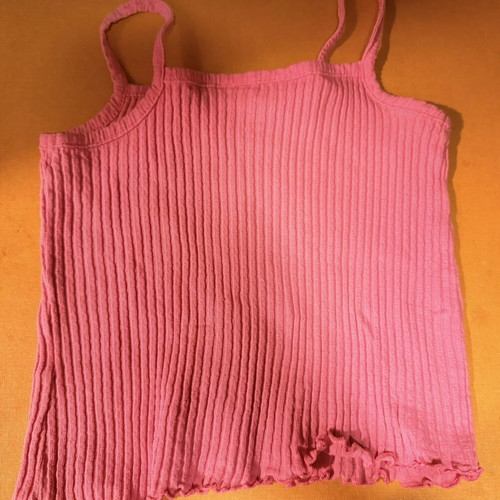 Zara pink girls' top 98 cm, age 2-3 years, missing one button