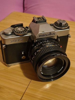 Minolta XD7 φωτογραφική με φακό 50 1.7 μεταχειρισμένη