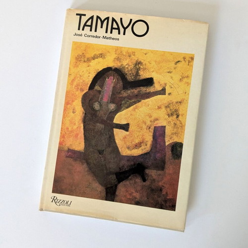 Tamayo monograph book used, English edition, Rizzoli 1987