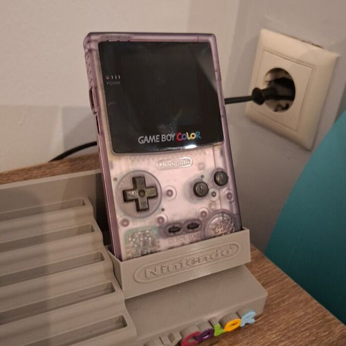 Game Boy Color with IPS screen, new shell