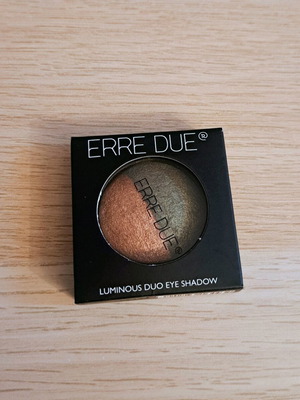 Erre Due Luminus Duo double eyeshadow solid form 513 Military Medal new 1.8gr