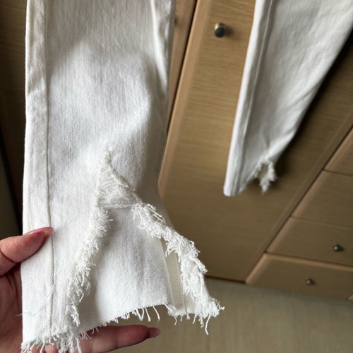 White jeans H&M new, size XXL
