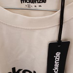 Γυναικείο T-Shirt McKenzie καινούργιο, λευκό-κρεμ, μέγεθος M