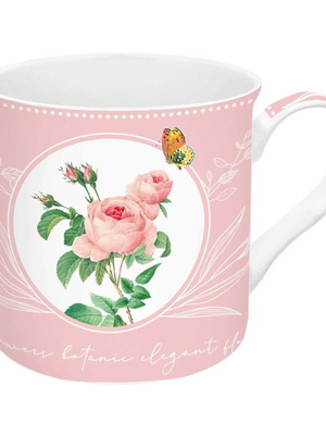 Marva Royal Blossom πορσελάνινη κούπα 300ml, ροζ