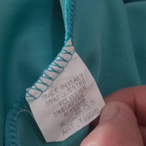 Jumpsuit petrol like new, one size with belt and pockets