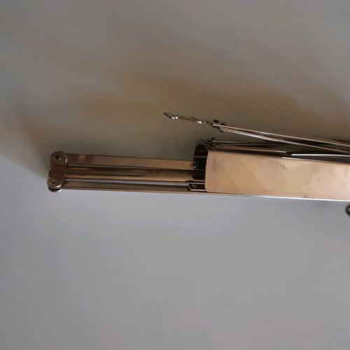 Metal music stand K & M used, German and durable