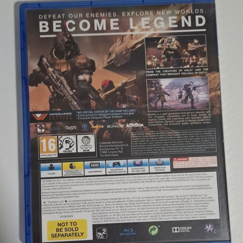Destiny PS4 game used