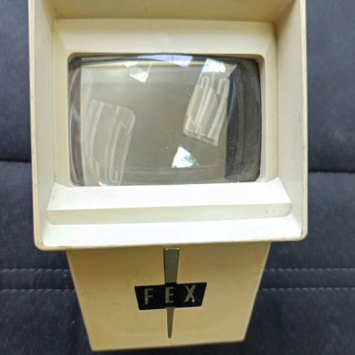 FEX Vintage Slide Projector used