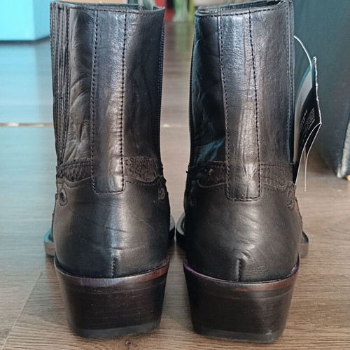 Commanchero Original Cowboy Boots New Black Size 40