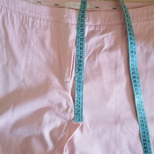 Mango pink pants like new, cotton, size XL