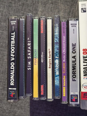 PS1, PS3 and PC game bundle with 11 titles including FIFA 10 and NBA Live 08